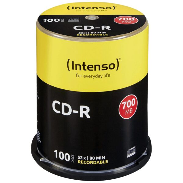 CD-R 700MB - 80 min. INTENSO 100 komada