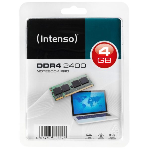 (Intenso) Memorija DDR4 SO-DIMM 4GB@2400MHz, CL17 - DDR4 Notebook 4GB/2400MHz