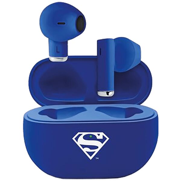 DC Slušalice bežične sa kutijicom za punjenje, Bluetooth - SUPERMAN True Wireless Earbuds