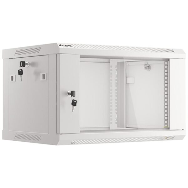 Lanberg Rack Ormar, 600 / 368 / 450 mm - RACK CABINET 6U, 19", Gray