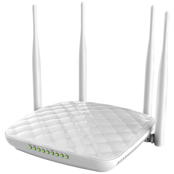 Tenda Wireless N router/AP, 300Mbps, 4 porta, 4x5dB antena - NT-FH456