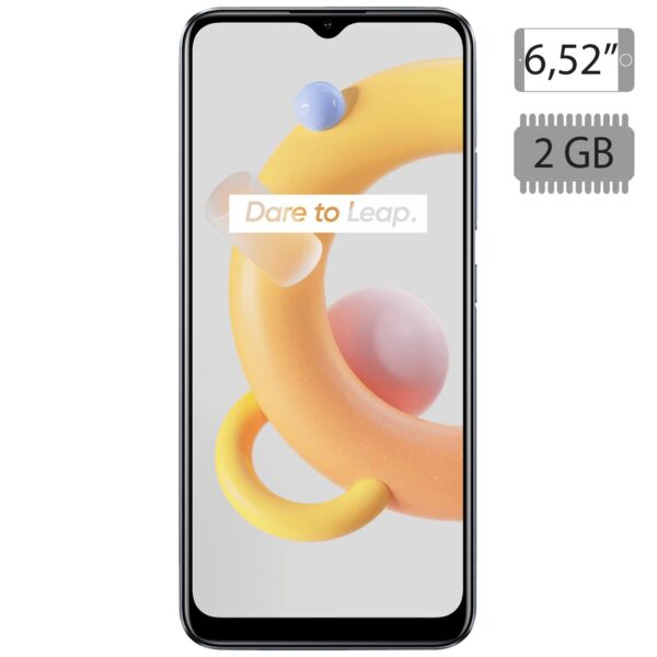 Realme Smartphone 6.52",Dual SIM,Octa Core 1.6GHz,RAM 2GB,8Mpixel - C11 2GB/32GB (2021) Grey EU