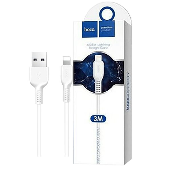 hoco. USB kabl za iPhone , Lightning kabl, dužina 3 met. - X20 Flash Lightning 3m