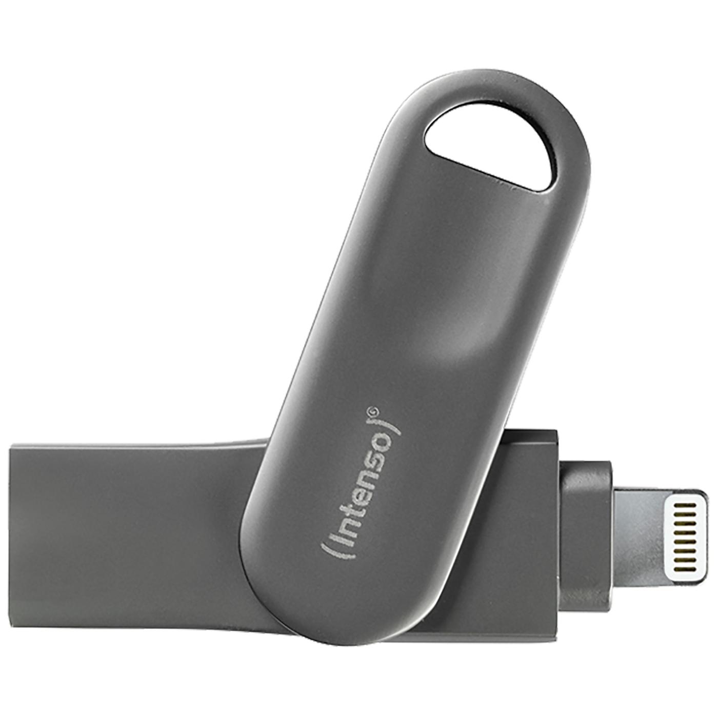 (Intenso) USB Flash drive 64GB Hi-Speed USB 3.0, Lighthing port, - BULK-USB3.0-64GB/iMobile Line Pro