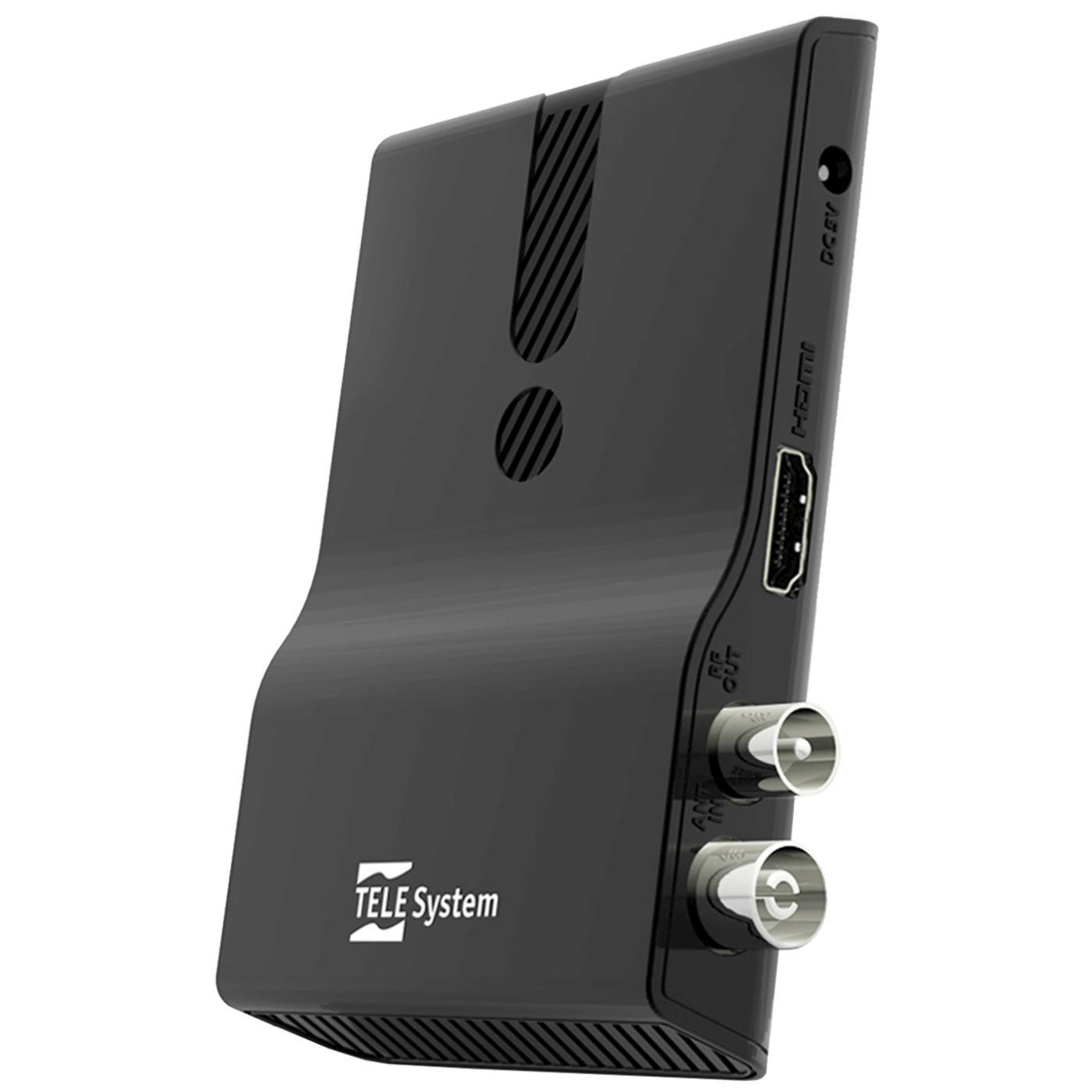 TELE System Prijemnik zemaljski, DVB-T/T2, H.265/HEVC 10 bit, HDMI - TS6810 T2 Stealth
