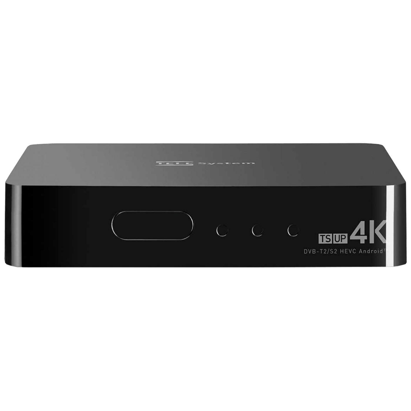 TELE System Prijemnik combo, Android 7.1, DVB-S2/T2, 4K