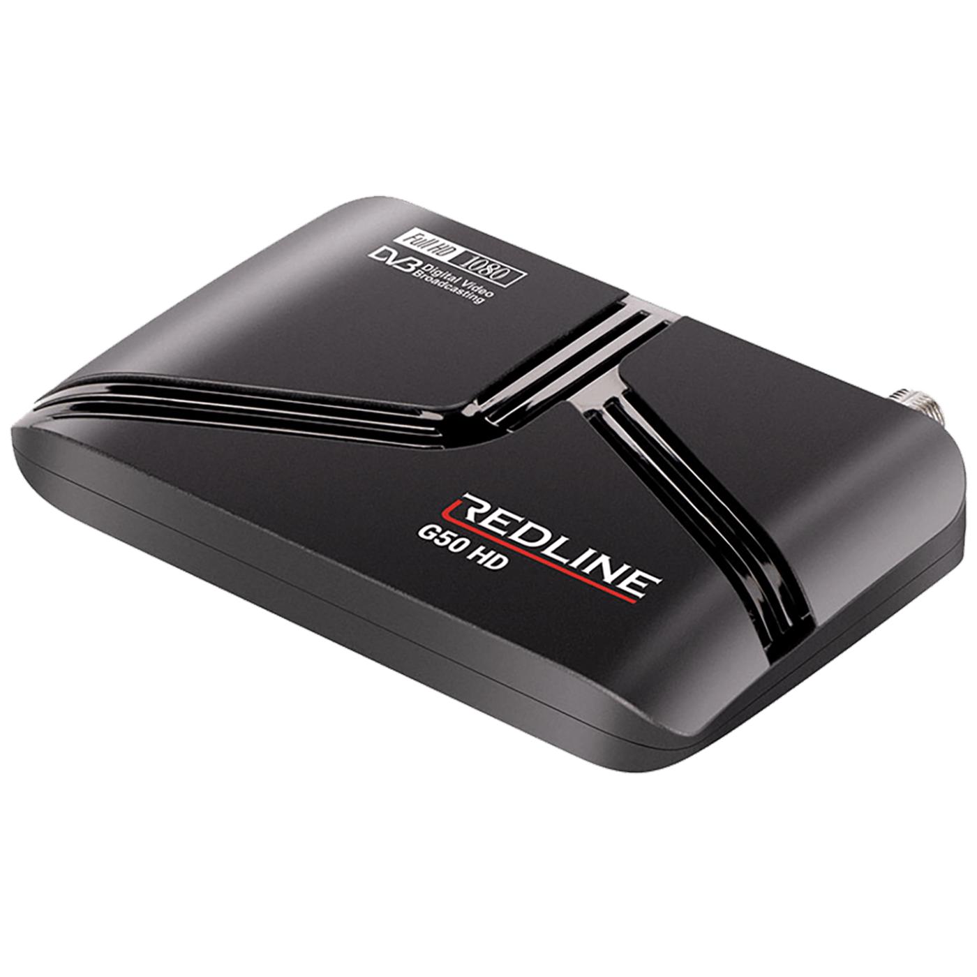 REDLINE Prijemnik satelitski DVB-S2, Full HD, HDMI, USB - G50