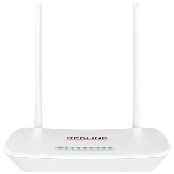 REDLINE Wireless N Modem xDSL/Router, 300Mbps, 4 port - RL-WMR2400