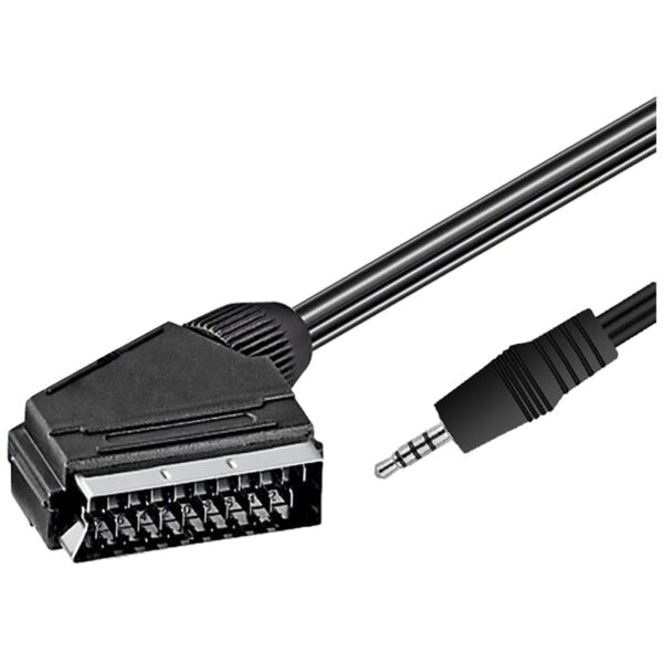 REDLINE Mini AV 3.5 mm na SCART kabl, dužina 1.2 met - C-SCXAV