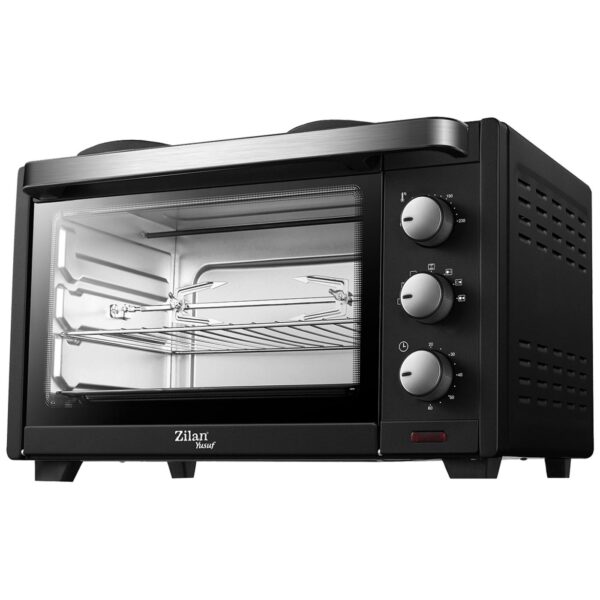 Zilan Mini pećnica sa grilom, zapremina 28 l, 3200 W, crna
