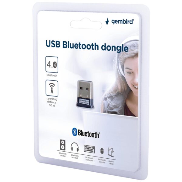 Gembird USB adapter za bluetooth - Adapter USB2.0 to Bluetooth V4.0