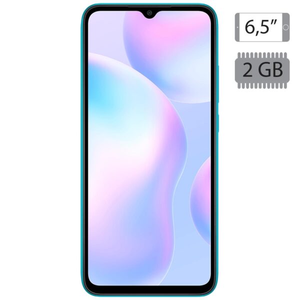 Xiaomi Smartphone 6.53",Dual SIM,Octa Core 2.0GHz,RAM 2GB,13Mpx - Redmi 9A 2GB/32GB Green
