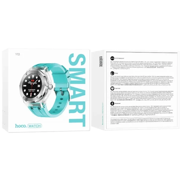 Pametni Sat Smartwach HOCO Y13 Elegant Blue - Image 3